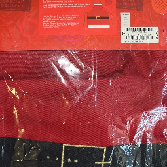 Martha Stewart Holiday Collection 3-piece Kid’s cooking set - Picture 3 of 6